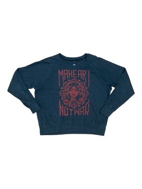 OBEY Make Art Not War Sweatshirt Made in USA